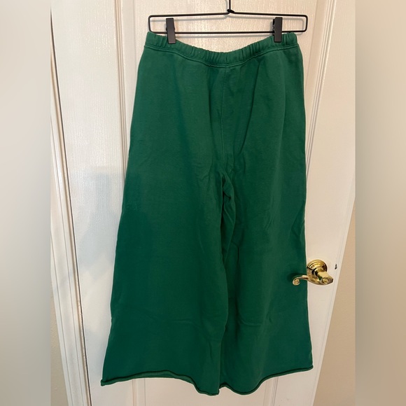 Free People Movement For The Win Wide Leg Pants NWOT Size S Heritage Green - Picture 5 of 6